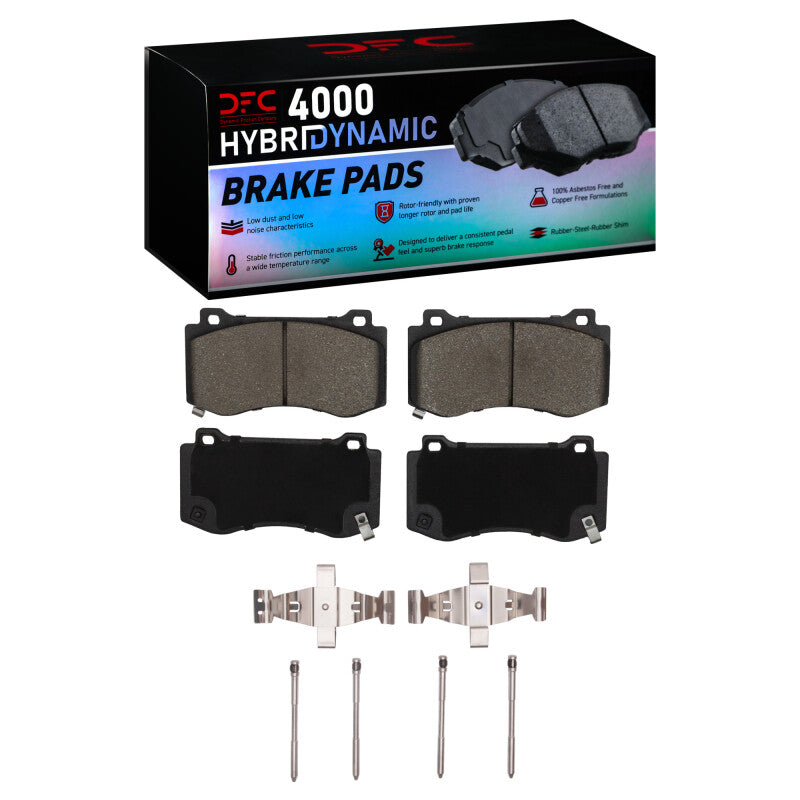 DFC DFC 4000 HybriDynamic Brake Pads Brakes, Rotors & Pads Brake Pads - OE main image