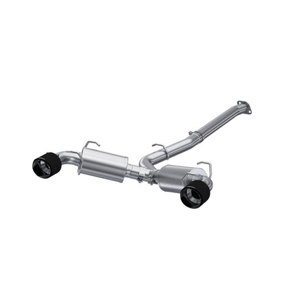 MBRP 13-22 Subaru BRZ 2.0L/ 2.4L 3in Dual Split Rear Cat Back w/CF Tips- T304 S48043CF S48043CF Photo - Primary