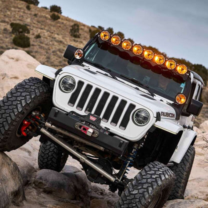 KC HiLiTES Gravity Titan LED Light Bar - 50in. (8-Light) 91418 91418 Photo - lifestyle view