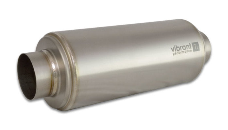 Vibrant Titanium Resonator - 3.5" Inlet/Outlet x 16" Long 17535 Photo - Primary