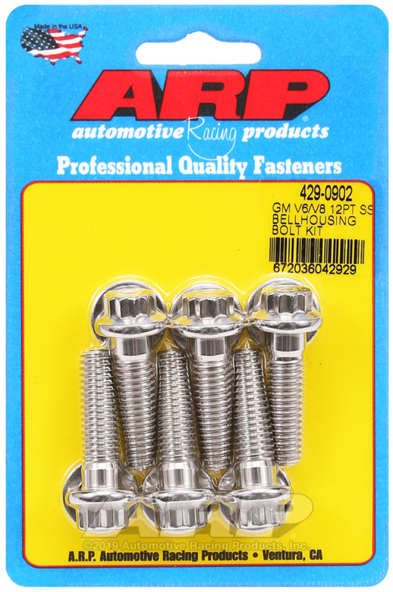ARP GM V6/V8 SS 12pt Bellhousing Bolt Kit 429-0902 Photo - Primary