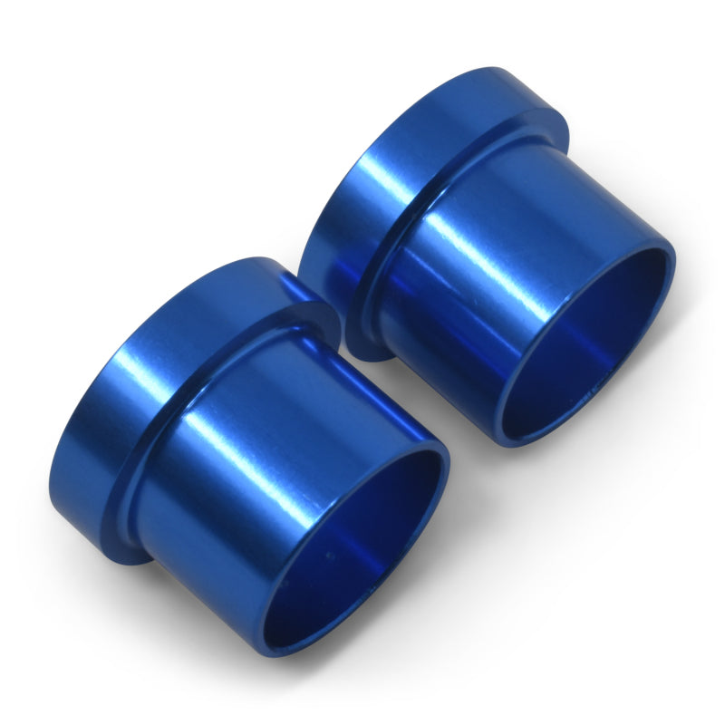 Russell -3 AN Tube Sleeve Adapters (Blue Finish) 660630 Photo - out of package