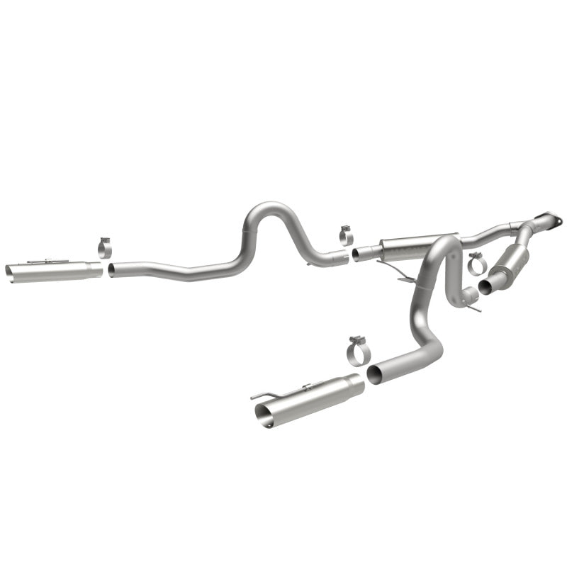 MagnaFlow Ford Mustang Street Series Cat-Back Performance Exhaust System 15717 Photo - Primary