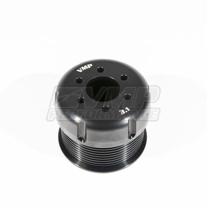 VMP Performance 07-14 Ford Shelby GT500 3.1in 10-Rib Conversion Bolt-On Pulley VMP-31-10-B VMP-31-10-B Photo - Primary