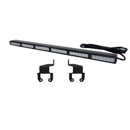 KC HiLiTES 18-24 Jeep Wrangler JL 28in Rear-Facing Multi-Function Chase LED Light Bar Kit 98013