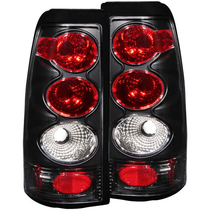 Anzo 1999-2002 Chevrolet Silverado 1500 Taillights Black 211025 Photo - Primary