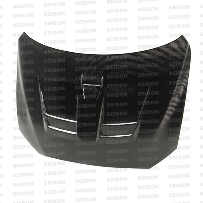 Seibon 08-09 Mitsubishi Lancer Carbon Fiber Hood HD0809MITLAN-DV Photo - Primary