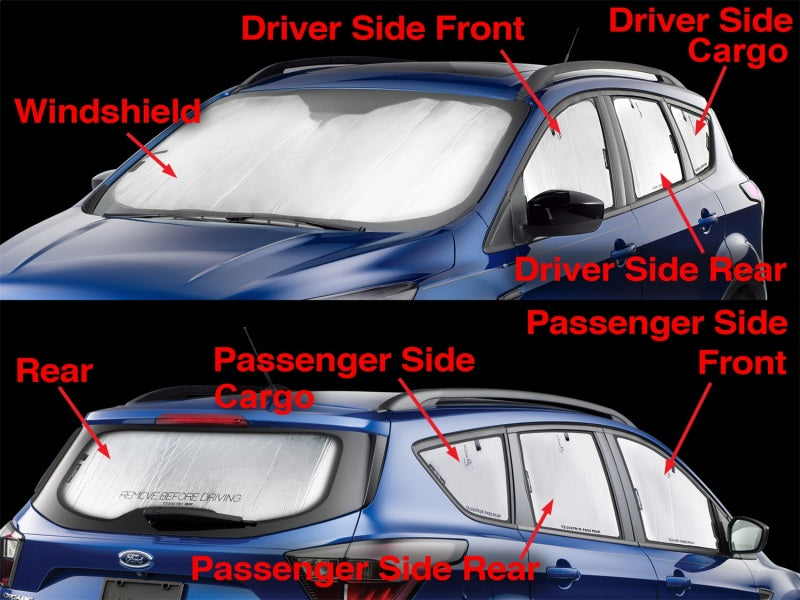 WeatherTech 2013+ Ford Escape TechShade Full Vehicle Kit TS0007K1 TS0007K1 Photo - Mounted