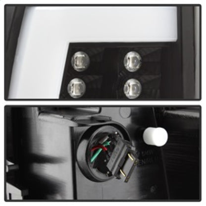 Spyder 00-06 GMC Yukon/Yukon XL V2 Light Bar LED Tail Lights - Black (ALT-YD-CD00V2-LBLED-BK) 5084149 5084149 Photo - Unmounted