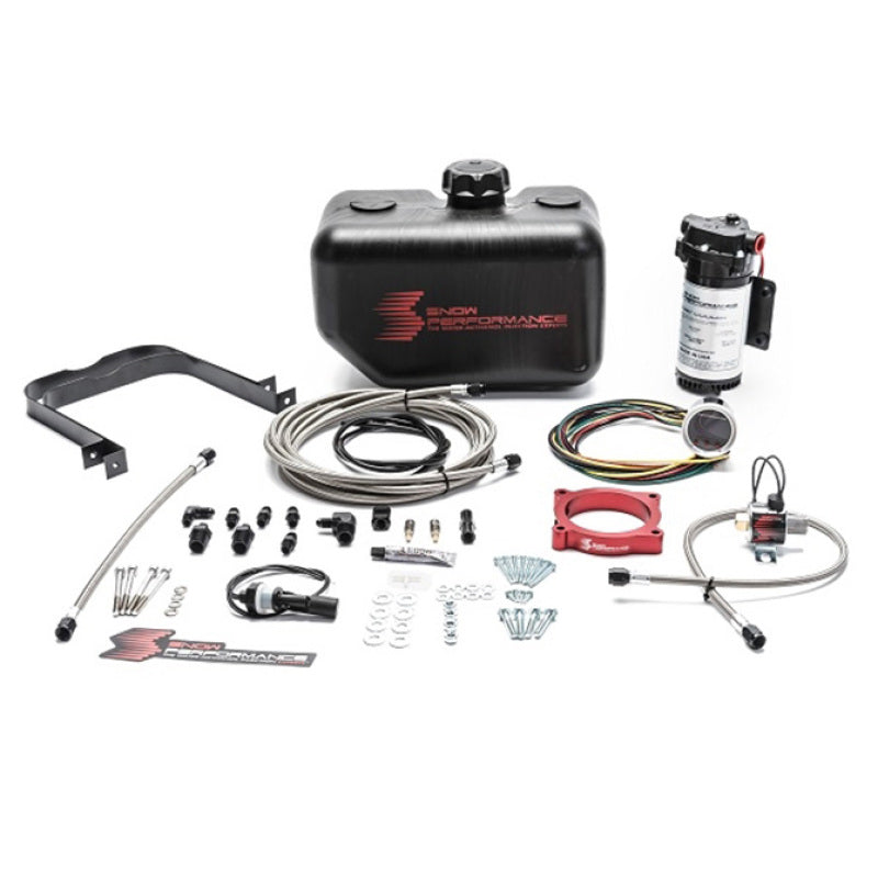 Snow Performance 11-17 Mustang Stg 2 Boost Cooler F/I Water Injection Kit (SS Braid Line & 4AN) SNO-2132-BRD SNO-2132-BRD Photo - Primary