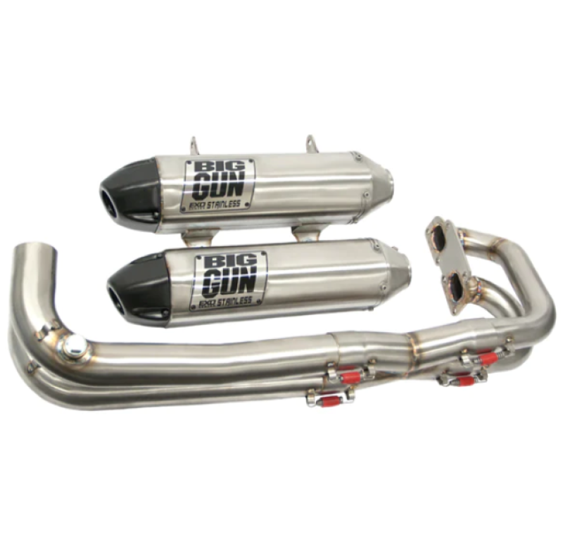 Big Gun 18-22 Polaris RZR RS1 EXO Stainless Dual Full Syst Exhaust 14-7983