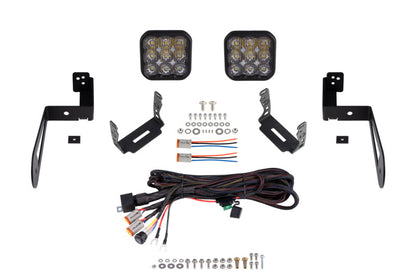 Diode Dynamics Jeep JK SS5 CrossLink Bumper Lightbar Kit Pro Driving DD7277 DD7277 Photo - Primary
