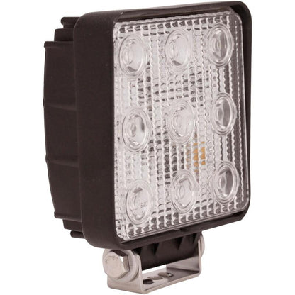 Westin LED Work Utility Light Square 4.6 inch x 5.3 inch Spot w/3W Epistar - Black 09-12211A 09-12211A Photo - Primary