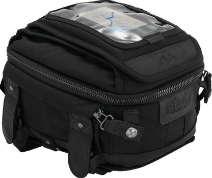 Burly Brand Voyager Tank/Tail Bag - Black B15-1010B B15-1010B Photo - Primary