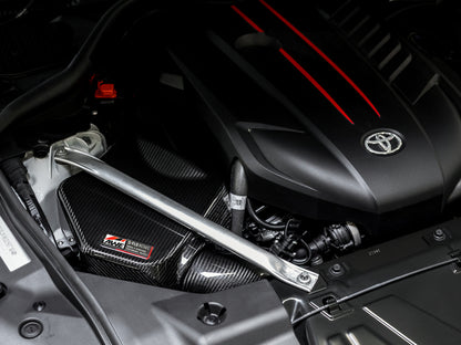 AWE Tuning 2020+ Toyota GR Supra S-FLO Carbon Intake Lid 2660-15019 2660-15019 Photo - Mounted
