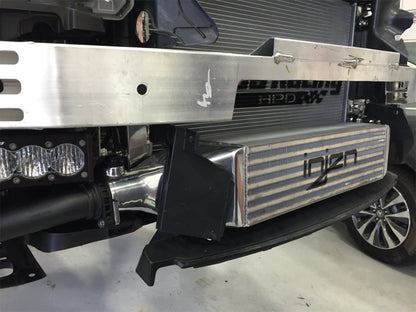 Injen 16-17 Honda Civic I4-1.5L Turbo 10th Gen. Bar and Plate FMIC (60 FM1573i Photo - Mounted