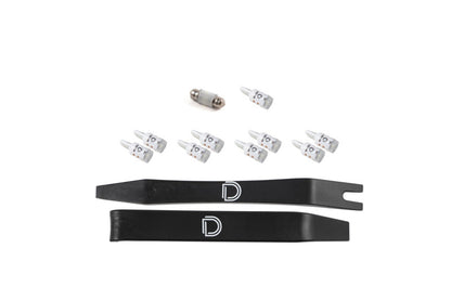 Diode Dynamics 16-22 Toyota Prius Interior LED Kit Cool White Stage 2 DD0584 DD0584 Photo - Primary