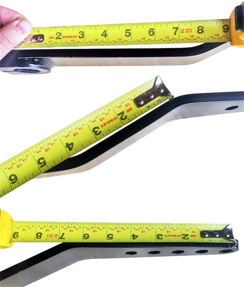 RockJock Antirock Fabricated Steel Sway Bar Arms 19.25in Long 1.7in Offset Bend 5 Holes RJ-202009-101 RJ-202009-101 Photo - Unmounted