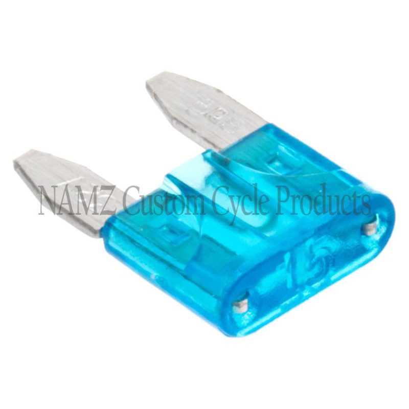 NAMZ 15-AMP MINI Fuse - 5 Pack (HD 72330-95) NF-MIN-15 NF-MIN-15 Photo - Primary