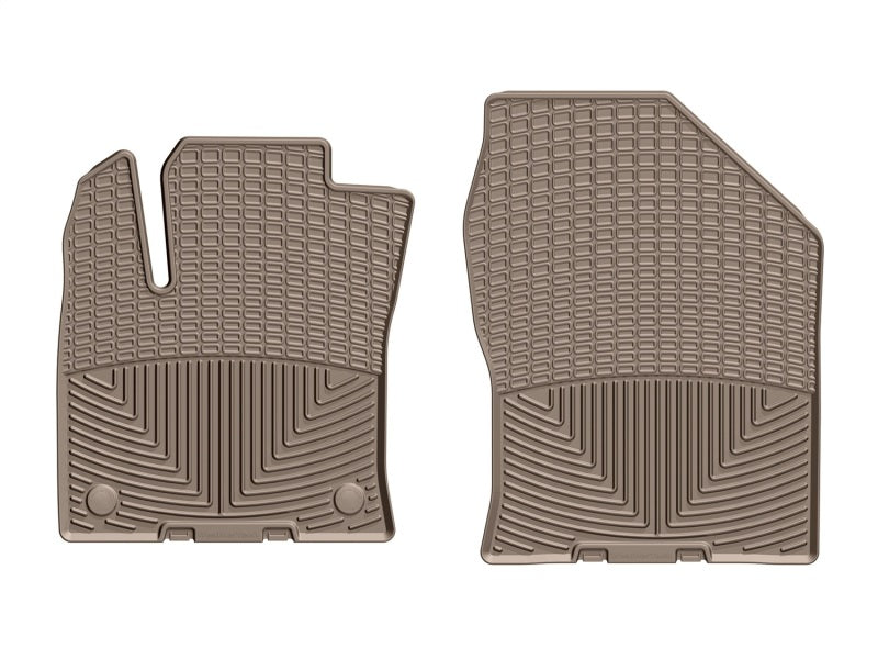 WeatherTech 2016+ Toyota Prius Front Rubber Mats - Tan W400TN W400TN Photo - Primary