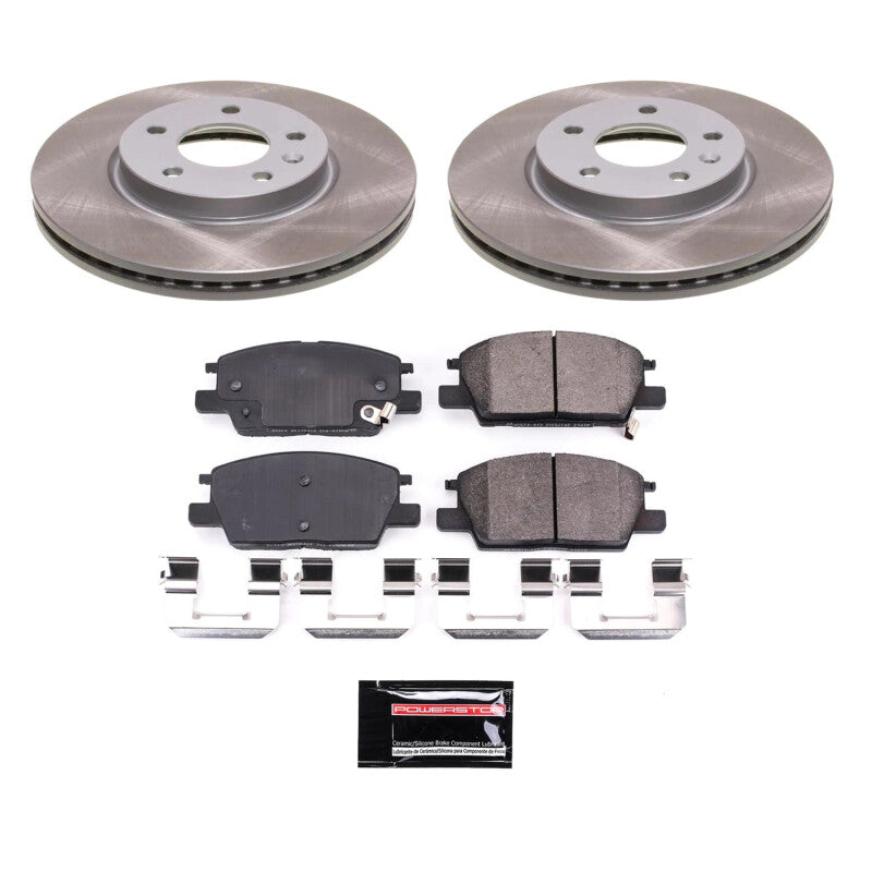 PowerStop Power Stop 18-21 GMC Terrain Front Semi-Coated Rotor Kit SC7400 SC7400 Photo - Primary