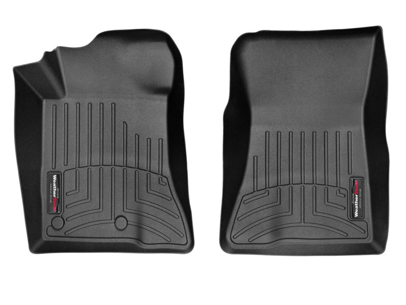 WeatherTech 15 Ford Mustang Front FloorLiners - Black 446991 Photo - Primary