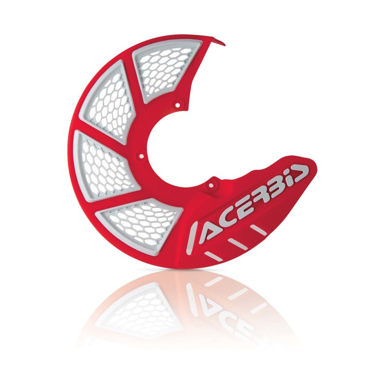 Acerbis X-Brake Vented Disc Cover - Red/White 2449490004 2449490004 Photo - Primary