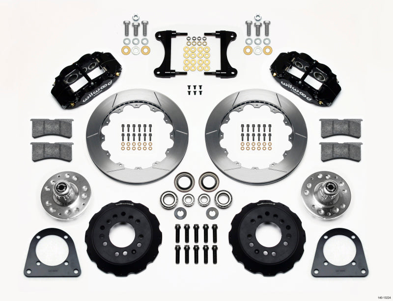 Wilwood Narrow Superlite 6R Front Hub Kit 12.88in TCI-IFS 71-78 (Pinto Based) 140-13224 140-13224 Photo - Primary