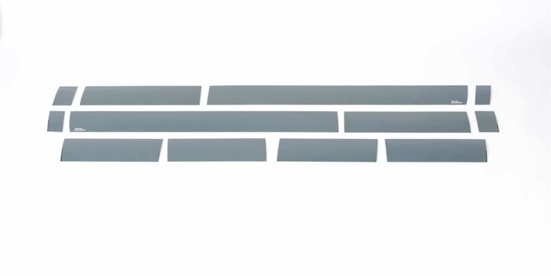 Putco 07-13 Chevy Silv Reg Cab 8ft Long Box - 6in Wide - 12pcs Black Platinum Rocker Panels 9751201BP 9751201BP Photo - Primary