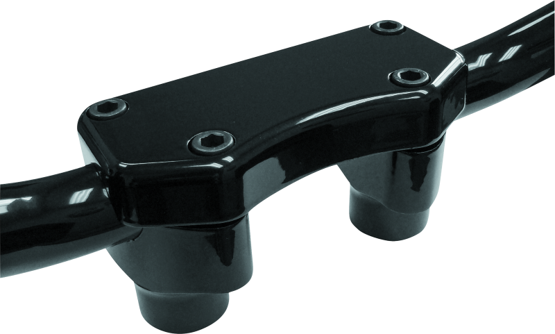 Bikers Choice Bc Fat Risers W/Clamp 1.5inBlk 405180 405180 Photo - Primary
