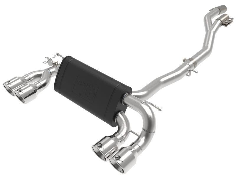 aFe MACHForce XP Exhausts Cat-Back SS 19-21 BMW M2 Competition L6-3.0L w/Polished Tips 49-36350-P 49-36350-P Photo - Primary