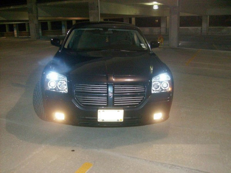 Spyder Dodge Magnum 05-07 Projector Headlights CCFL Halo LED Blk PRO-YD-DMAG05-CCFL-BK 5009852 5009852 User 1