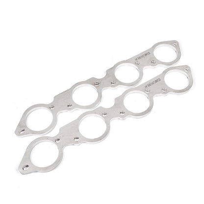 Stainless Works BBC Round Port 304SS Exhaust Flanges 2-3/8in Primaries (Raised Port Heads Only) HFBBCH238RSD HFBBCH238RSD Photo - Primary