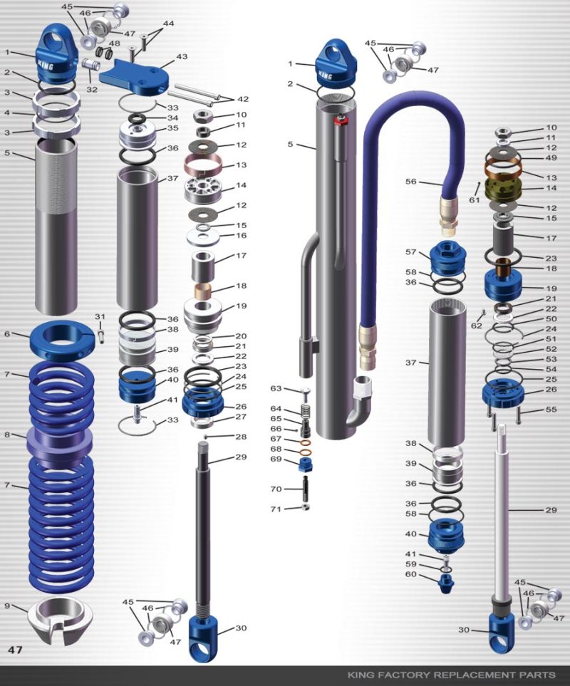 King Shocks 2.5 PR Shaft Spacer Internal 12 25026-012 25026-012 Photo - Primary