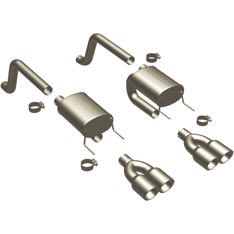 MagnaFlow Chevrolet Corvette Street Series Axle-Back Performance Exhaust System 16593 Photo - Primary