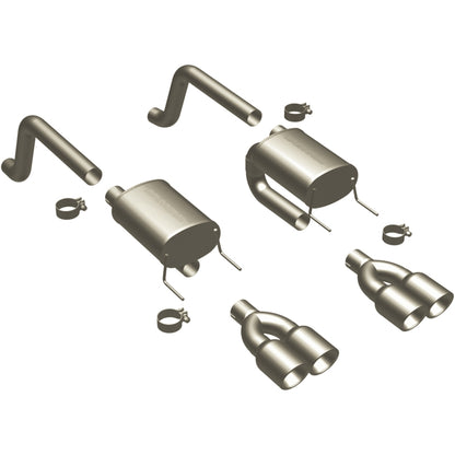 MagnaFlow Chevrolet Corvette Street Series Axle-Back Performance Exhaust System 16593 Photo - Primary