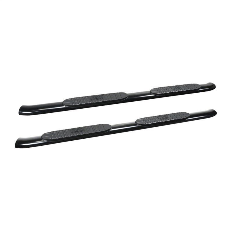 Westin 19-20 Chevrolet/GMC Silverado/Sierra 1500 Double Cab PRO TRAXX 4 Oval Nerf Step Bars - Black 21-24125 21-24125 Photo - Unmounted