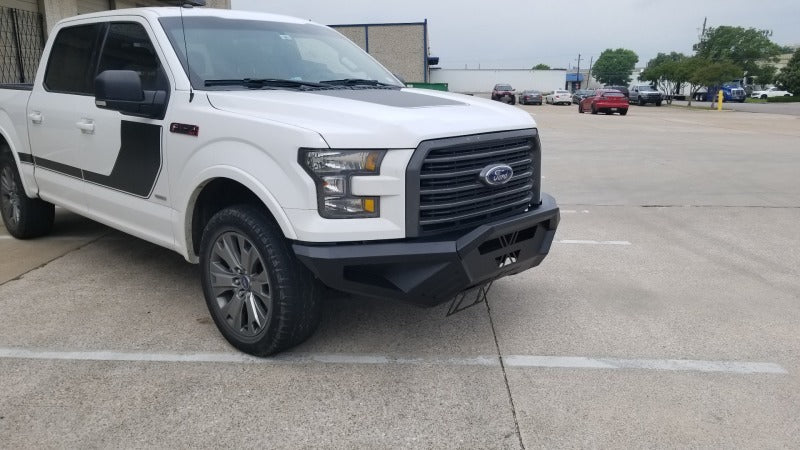 Road Armor 15-17 Ford F150 SPARTAN Front Bumper Bolt-On Pre-Runner Guard - Tex Blk 6151XFPRB 6151XFPRB Photo - Primary
