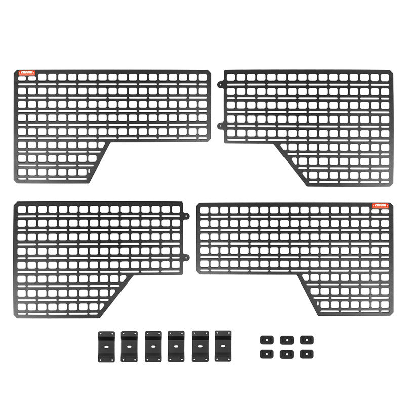 BuiltRight Industries 2019+ Chevrolet/GMC 1500 (Standard Bed) Bedside Rack System - Full 4pc Kit 102051 102051 Photo - Primary