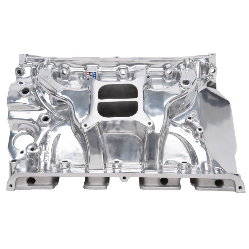 Edelbrock Performer 390 w/o EGR Polished Manifold 21051 Photo - Primary