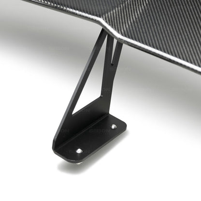 Seibon Carbon Fiber Rear Spoiler For 2015-2021 Subaru WRX/STi RS15SBIMP-GT Photo - Primary