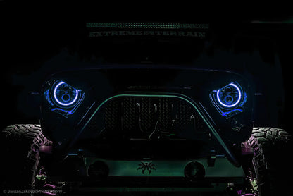 ORACLE Lighting Oracle 7in High Powered LED Headlights - Black Bezel - ColorSHIFT 2.0 5769-333 5769-333 Photo - lifestyle view