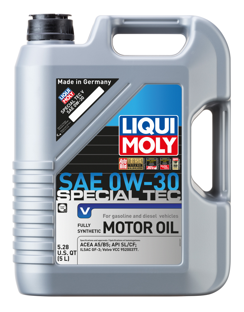 LIQUI MOLY 5L Special Tec V Motor Oil SAE 0W30 20204 20204 Photo - Primary