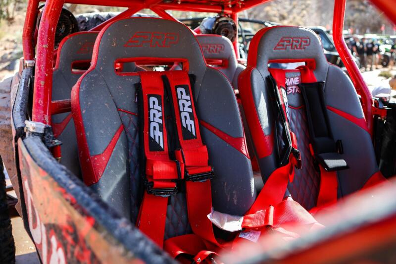 PRP Seats PRP 5.3 Harness- Red SB5.3R SB5.3R Photo - Close Up