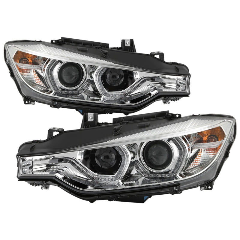 Spyder Signature BMW F30 3 Series 12-14 4DR Projector Headlights - Chrome (PRO-YD-BMWF3012-AFSHID-C) 5086822 5086822 Photo - Primary