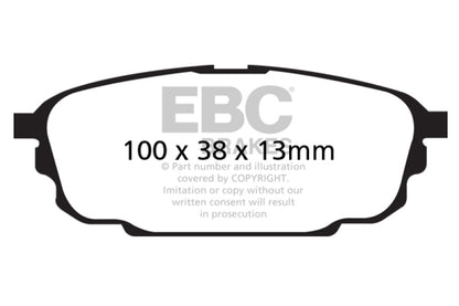 EBC Disc Brake Pad Set DP41700R Photo - Primary