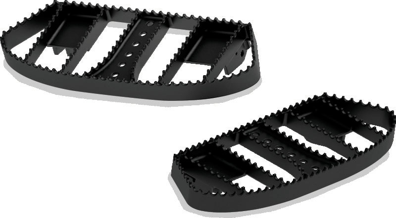 Burly Brand MX Floorboards - Black B13-1050B B13-1050B Photo - Primary