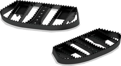 Burly Brand MX Floorboards - Black B13-1050B B13-1050B Photo - Primary