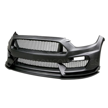 Anderson Composites 15-16 Ford Mustang GT350 Style Fiberglass Front Bumper w/ Front Lip AC-FB15FDMU-GR-GF AC-FB15FDMU-GR-GF Photo - Primary
