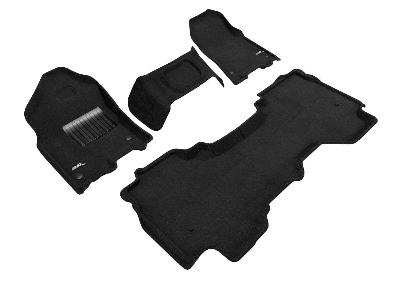 3D MAXpider 19-24 Dodge Ram 1500 Quad Cab With Bench Front Row Elegant Black R1 R2 L1DG03004709 L1DG03004709 Photo - Primary